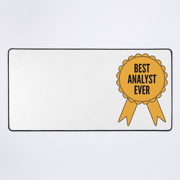 Item preview, Best Analyst Ever Gold Medal Achievement designed and sold by SVPOD.