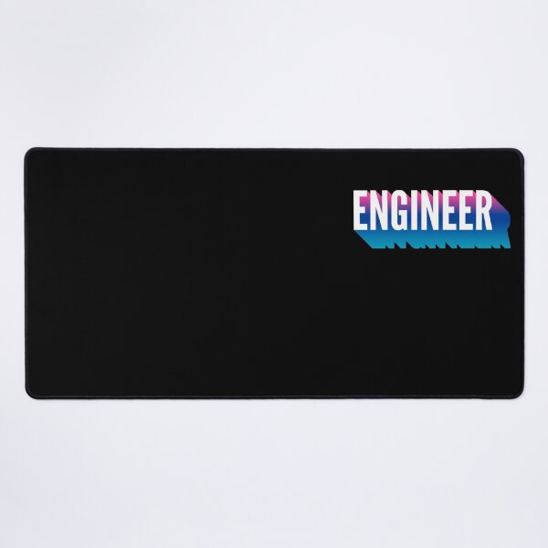 Item preview, Engineer With Long Gradient Shadow designed and sold by SVPOD.
