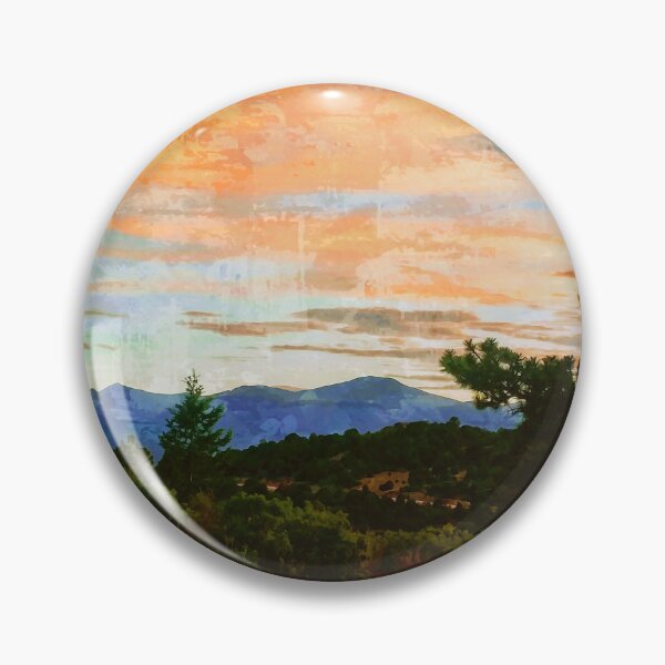 Item preview, Sangre de Cristo Mountain Sunset Digital Painting designed and sold by andijadams.