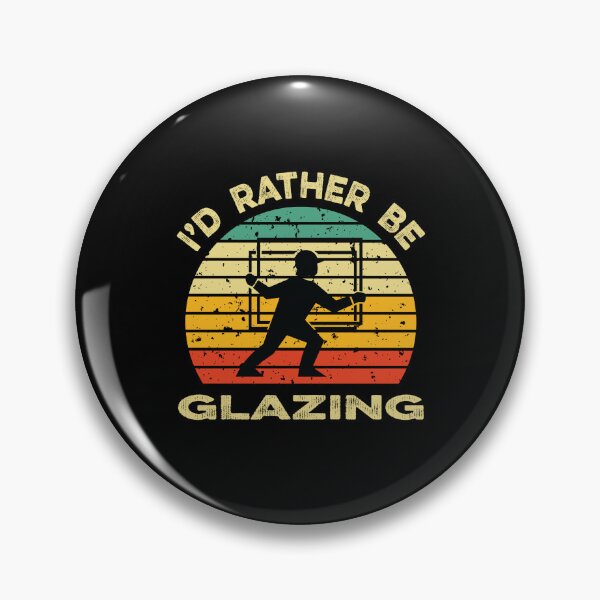 Item preview, I'd Rather be Glazing designed and sold by TendyTees.