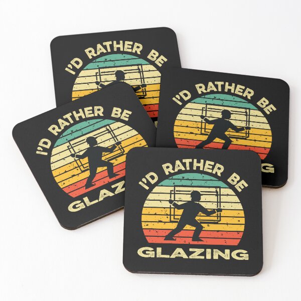 Item preview, I'd Rather be Glazing designed and sold by TendyTees.