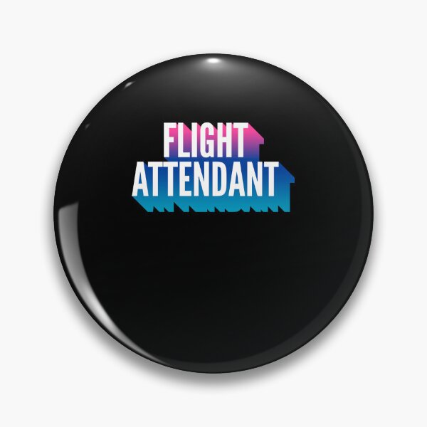 Item preview, Flight attendant With Long Gradient Shadow designed and sold by SVPOD.