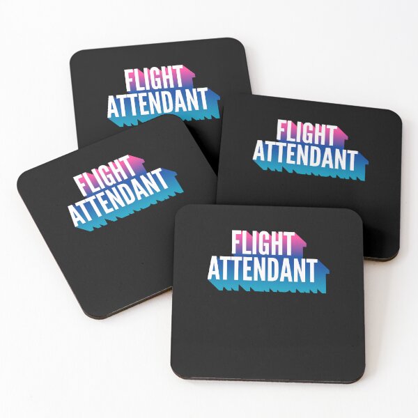 Item preview, Flight attendant With Long Gradient Shadow designed and sold by SVPOD.