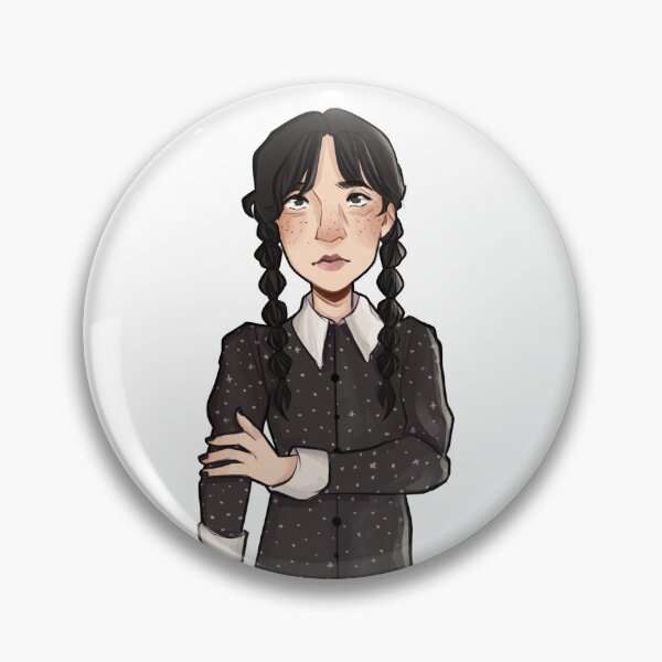 Aperçu de l'œuvre Mercredi Addams créée et vendue par deasondoodles.