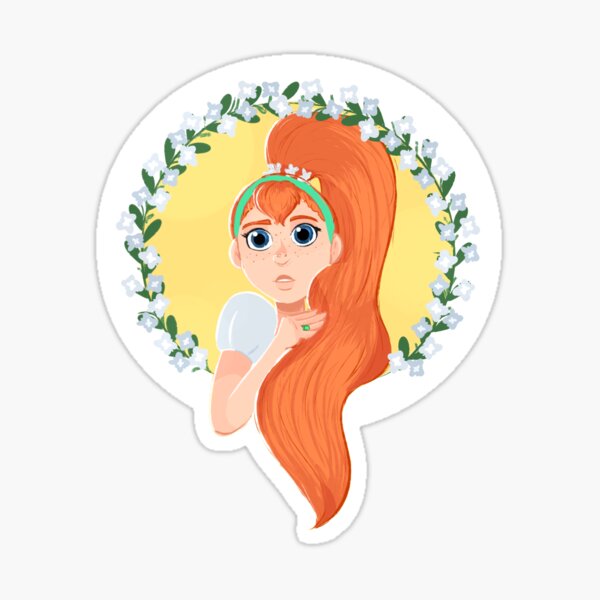 Thumbelina Sticker Sticker