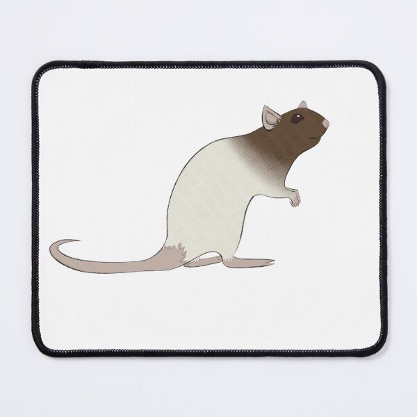 Item preview, Agouti/brown bareback rat designed and sold by RatRancid.