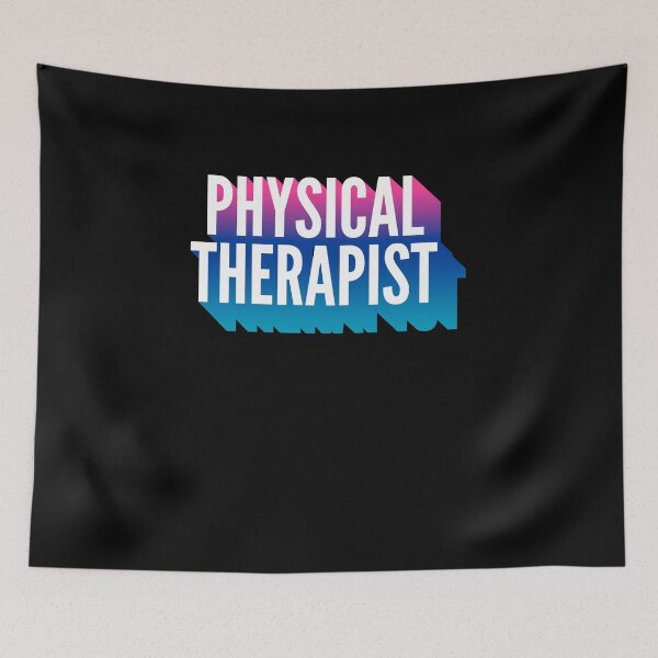 Item preview, Physical Therapist With Long Gradient Shadow designed and sold by SVPOD.