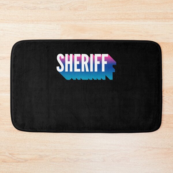 Item preview, Sheriff With Long Gradient Shadow designed and sold by SVPOD.