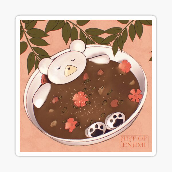 "Cute Soupe" Sticker for Sale by ArtofEnami Redbubble