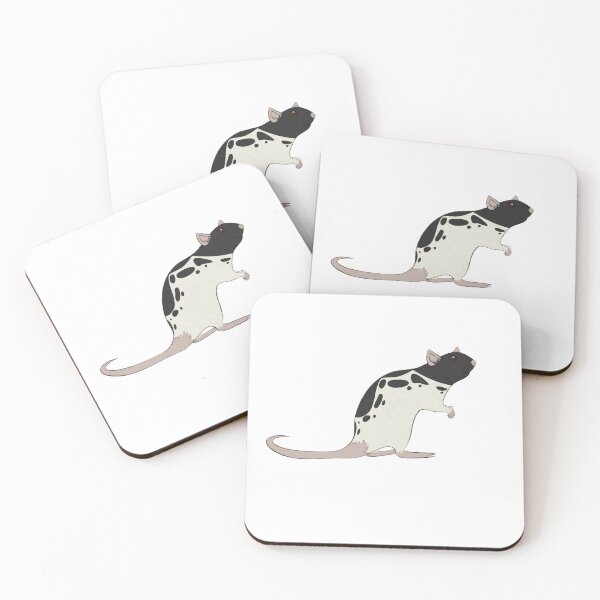 Item preview, Black hooded rat designed and sold by RatRancid.