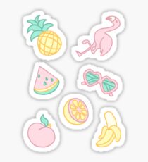 Pastel Paradise Stickers Sticker