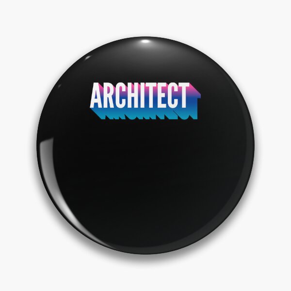 Item preview, Architect With Long Gradient Shadow designed and sold by SVPOD.