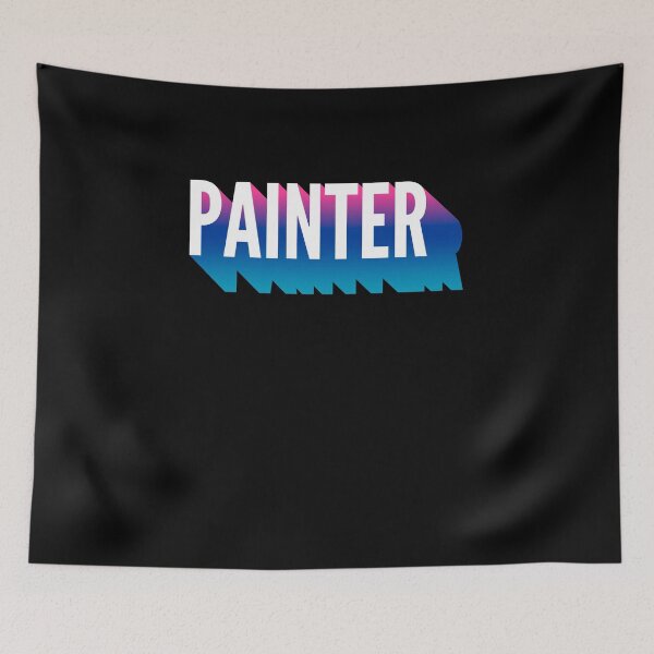Item preview, Painter With Long Gradient Shadow designed and sold by SVPOD.