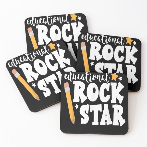 Item preview, EDUCATIONAL ROCK STAR Rockstar Teacher Student School designed and sold by Anoirshop ⭐⭐⭐⭐⭐.
