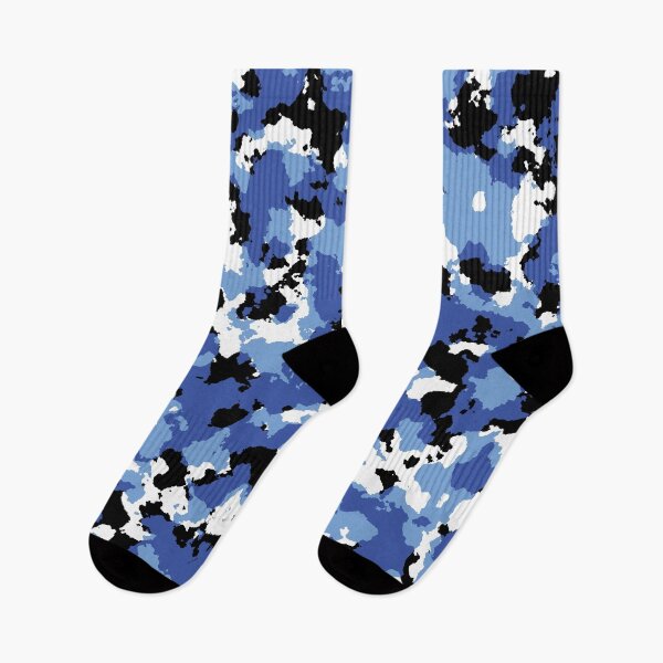 Item preview, Camo in Blue, Black, White pattern designed and sold by HectorCantres.