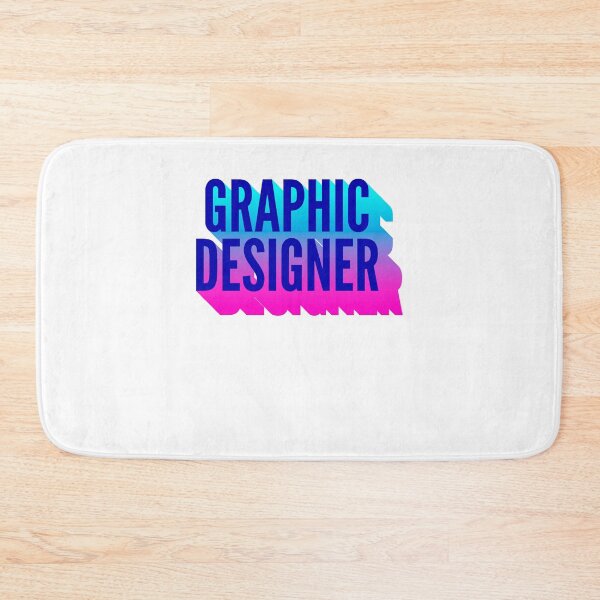 Item preview, Graphic Designer With Long Gradient Shadow designed and sold by SVPOD.