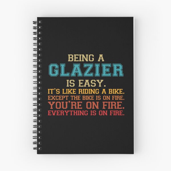 Item preview, Being a Glazier is Like Riding is Easy. It's Like Riding a Bike designed and sold by TendyTees.