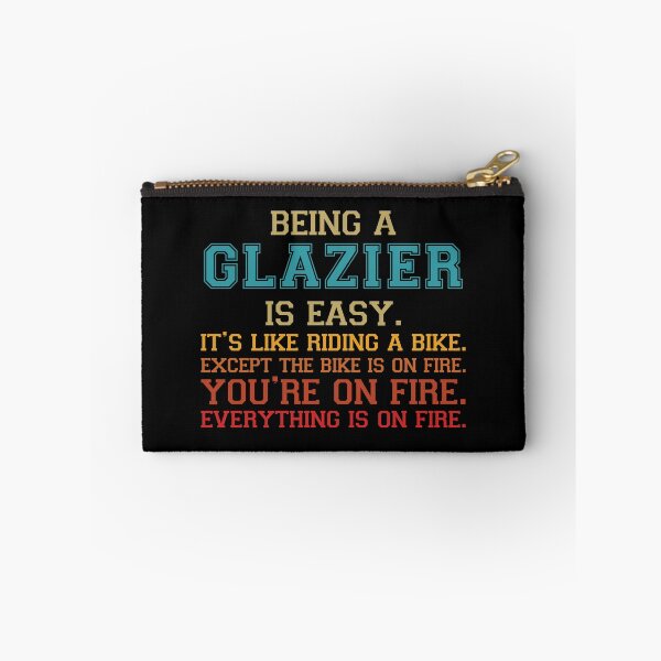 Item preview, Being a Glazier is Like Riding is Easy. It's Like Riding a Bike designed and sold by TendyTees.