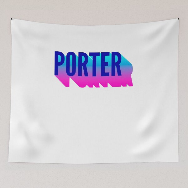 Item preview, Porter With Long Gradient Shadow designed and sold by SVPOD.
