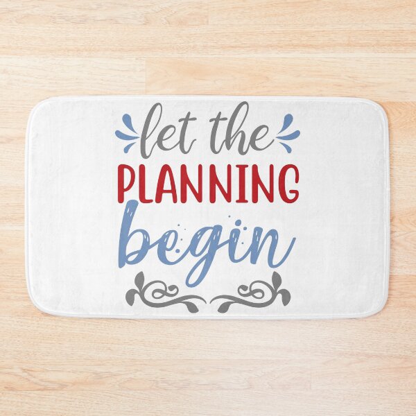Item preview, Let The Planning Begin designed and sold by Gevover.