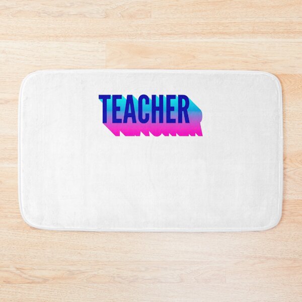 Item preview, Teacher With Long Gradient Shadow designed and sold by SVPOD.