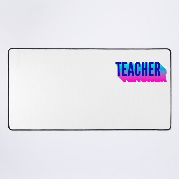 Item preview, Teacher With Long Gradient Shadow designed and sold by SVPOD.