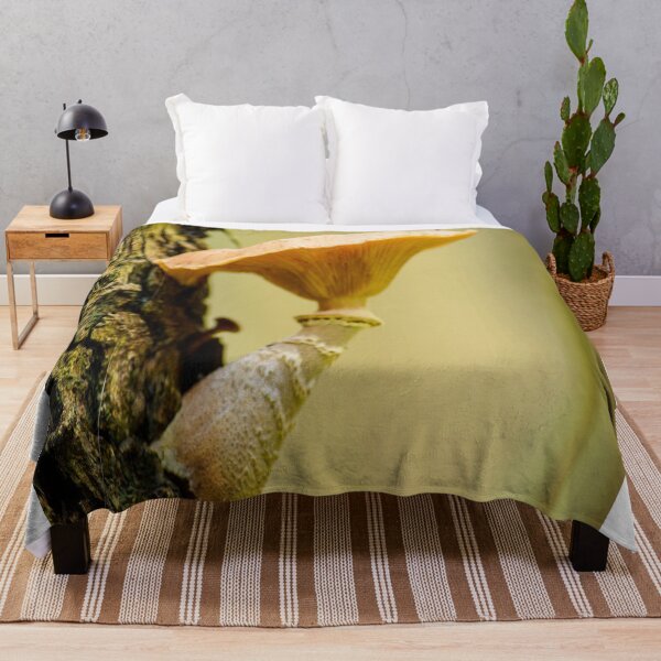 Item preview, Mushroom on a Tree surrounded by Golden Light designed and sold by MUZA9.