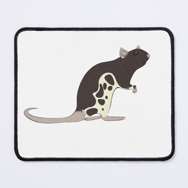 Item preview, Brown/agouti Berkshire rat designed and sold by RatRancid.