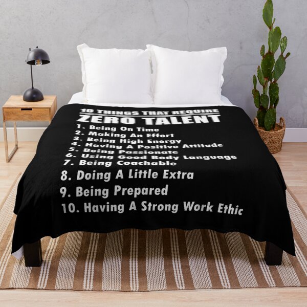 Item preview, 10 Things That Require Zero Talent Motivational designed and sold by dolsy-store.