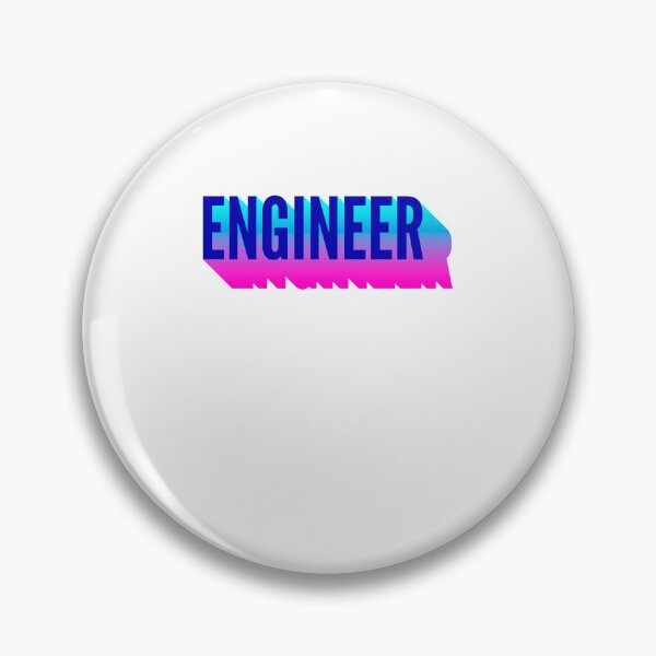 Item preview, Engineer With Long Gradient Shadow designed and sold by SVPOD.