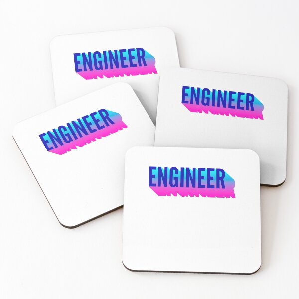 Item preview, Engineer With Long Gradient Shadow designed and sold by SVPOD.