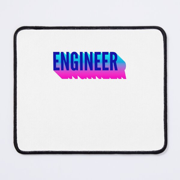 Item preview, Engineer With Long Gradient Shadow designed and sold by SVPOD.