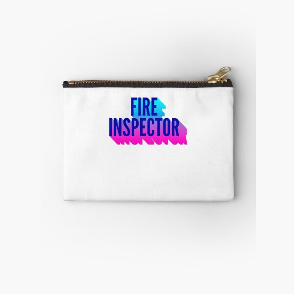 Item preview, Fire inspector With Long Gradient Shadow designed and sold by SVPOD.