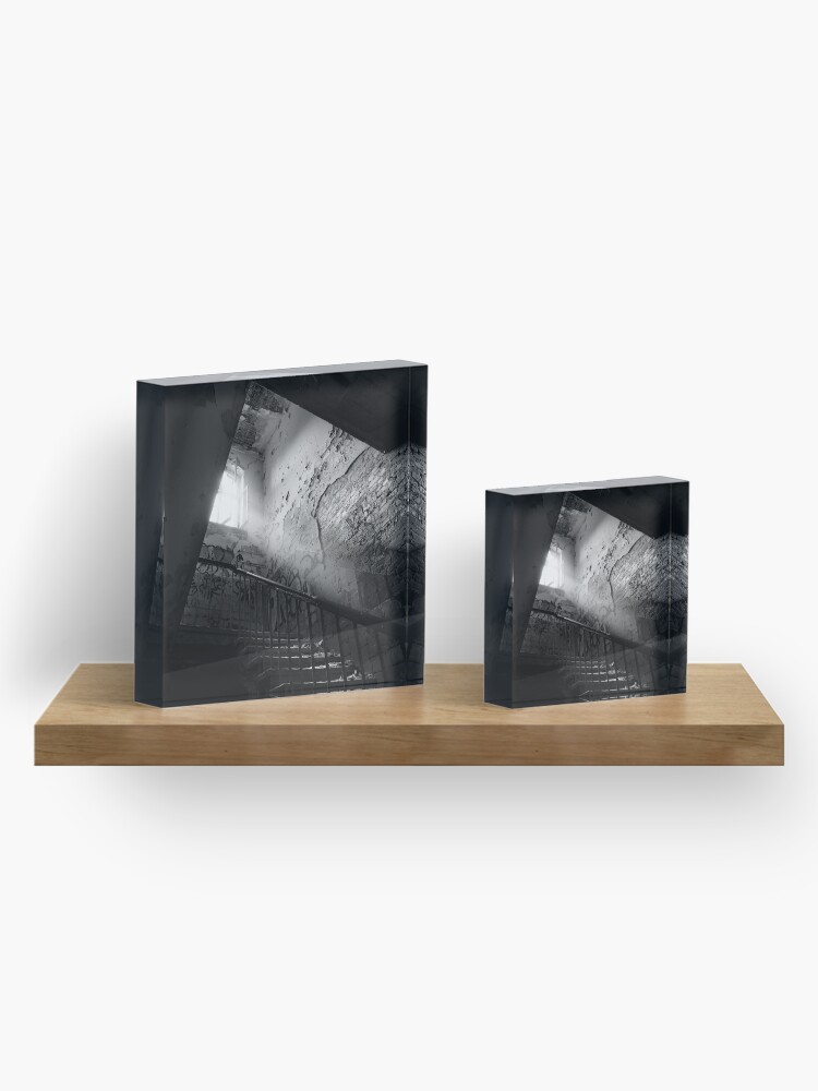Alternate view of stairwell Acrylic Block