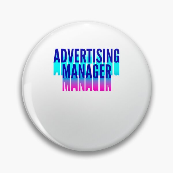 Item preview, Advertising Manager With Long Gradient Shadow designed and sold by SVPOD.