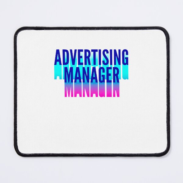 Item preview, Advertising Manager With Long Gradient Shadow designed and sold by SVPOD.