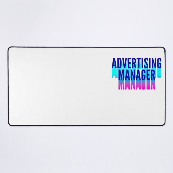 Item preview, Advertising Manager With Long Gradient Shadow designed and sold by SVPOD.