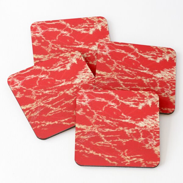 Item preview, red marble with gold veins designed and sold by nigejohn.