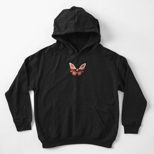 Disover Autumn butterfly wings Kid Pullover Hoodie
