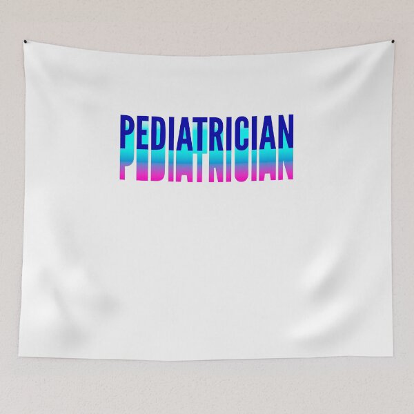 Item preview, Pediatrician With Long Gradient Shadow designed and sold by SVPOD.