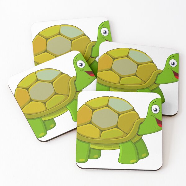Item preview, Smiling turtle drawing with shell gift ideas designed and sold by DiazTv.