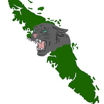Puma auf Vancouver Sticker