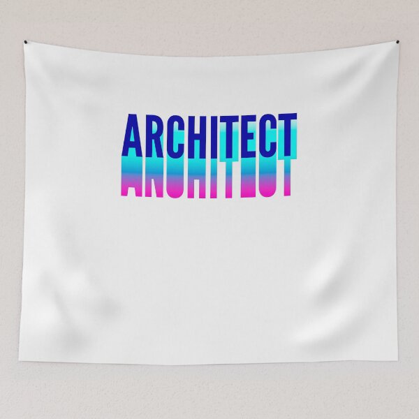 Item preview, Architect With Long Gradient Shadow designed and sold by SVPOD.