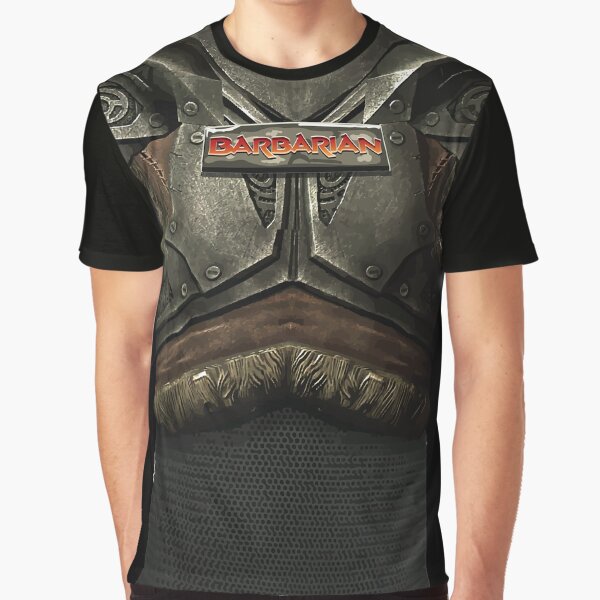 Dungeon Adventurewear: Barbarian Graphic T-Shirt