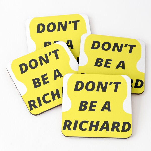 Item preview, don’t be a richard designed and sold by Elghaziart.