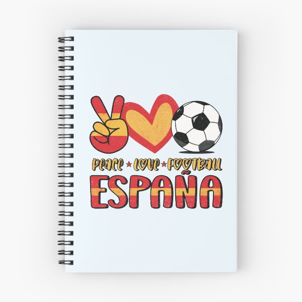 Item preview, Spain Peace Love Football designed and sold by Numero14.