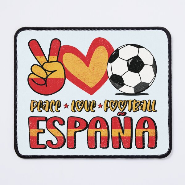 Item preview, Spain Peace Love Football designed and sold by Numero14.