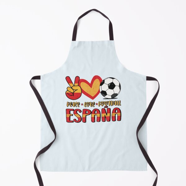 Item preview, Spain Peace Love Football designed and sold by Numero14.