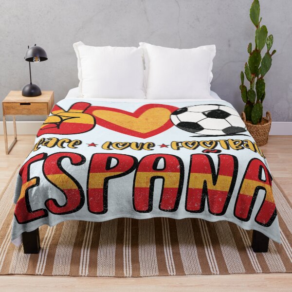 Item preview, Spain Peace Love Football designed and sold by Numero14.