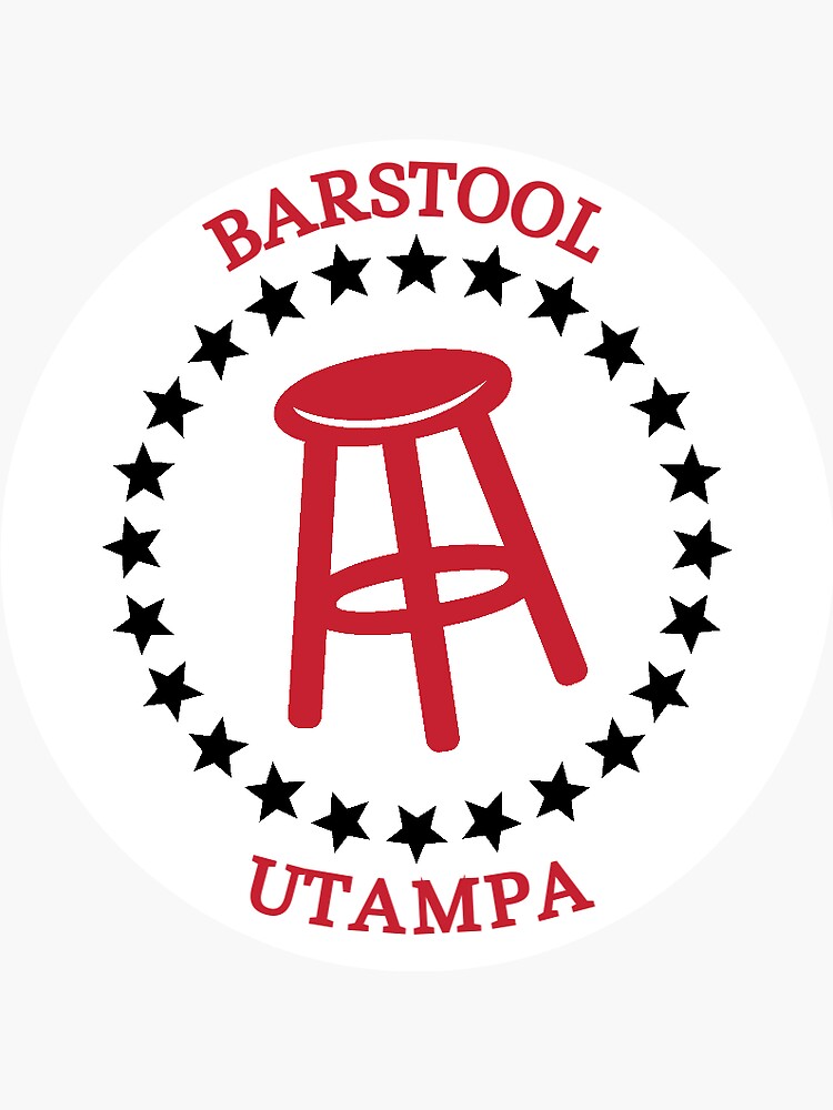 "Barstool Tampa" Sticker for Sale by keelyfarrell Redbubble